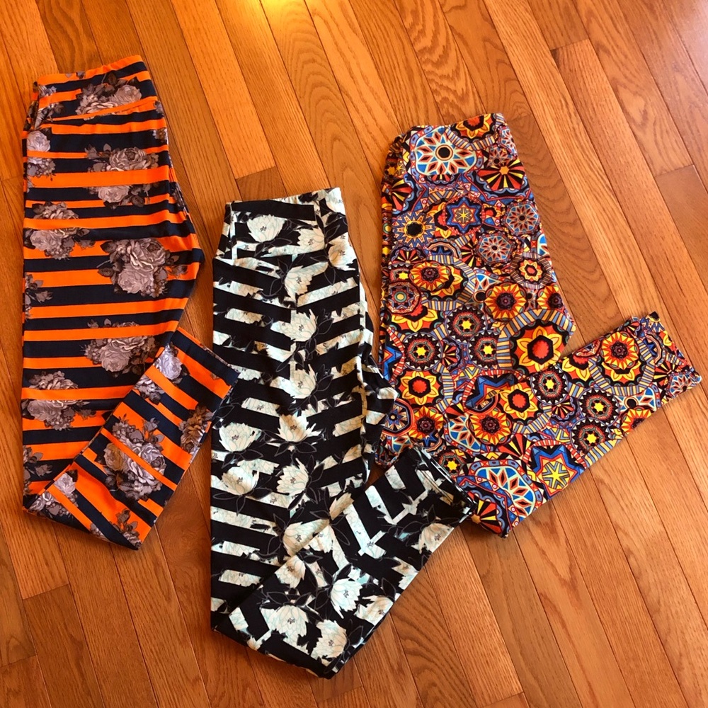 Set of 3 LulaRoe OS Leggings
